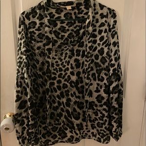 Michael Kors Bell Sleeve Silk Blouse